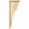 Ekena Millwork Yorktown Rough Sawn Corbel w/Backplate, Douglas Fir, 6"W x 10"D x 26"H COR06X10X26YOR01RDF - alternate 2